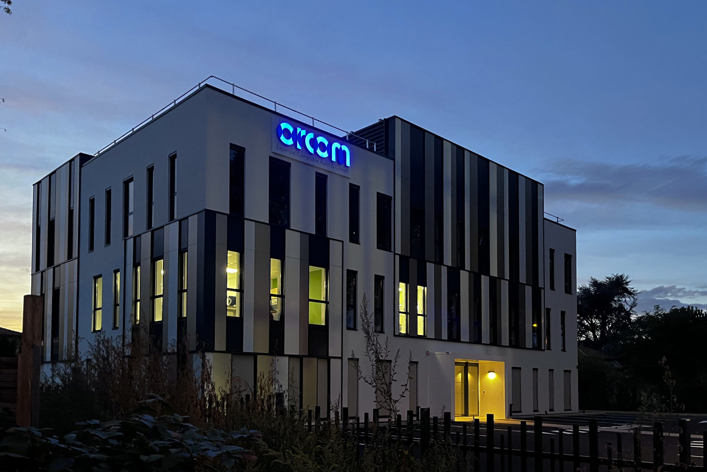 Orcom Construction Bureaux d'Orcom à Agen - L'Heudé & Associés Architectes